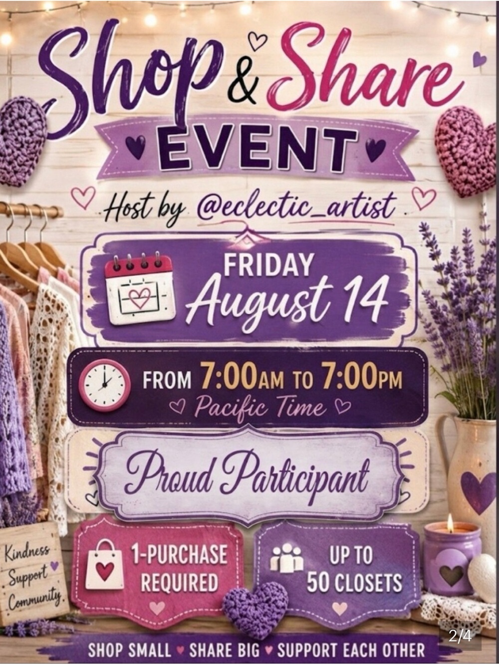 SHOP & SHARE